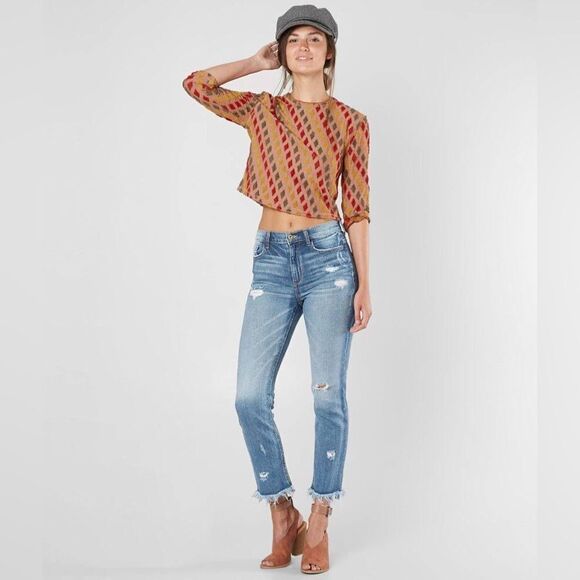 Free People Magic Carpet Cropped Top - Picture 1 of 7